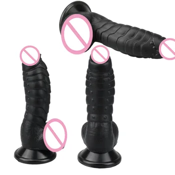 17.5 cm Gerçekçi Yapay Penis Hiçbir Vibratör g-spot Masaj Mastürbasyon Gerçekçi Duygu Gerçek Penis Seks Oyuncakları Kadınlar İçin Yetişkin Seks Shop