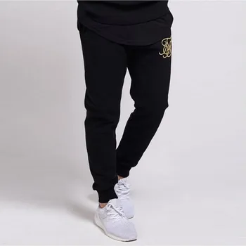 2020 Yeni sonbahar rahat sweatpants düz renk moda sokak erkek pantolon Sik İpek Joggers süper marka yüksek kaliteli fitness pantolonları