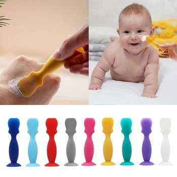 Yeniden kullanılabilir Bebek Bezi Krem Fırça Bebek Popo Macun Spatula Bebekler için, Yenidoğan Dropshipping